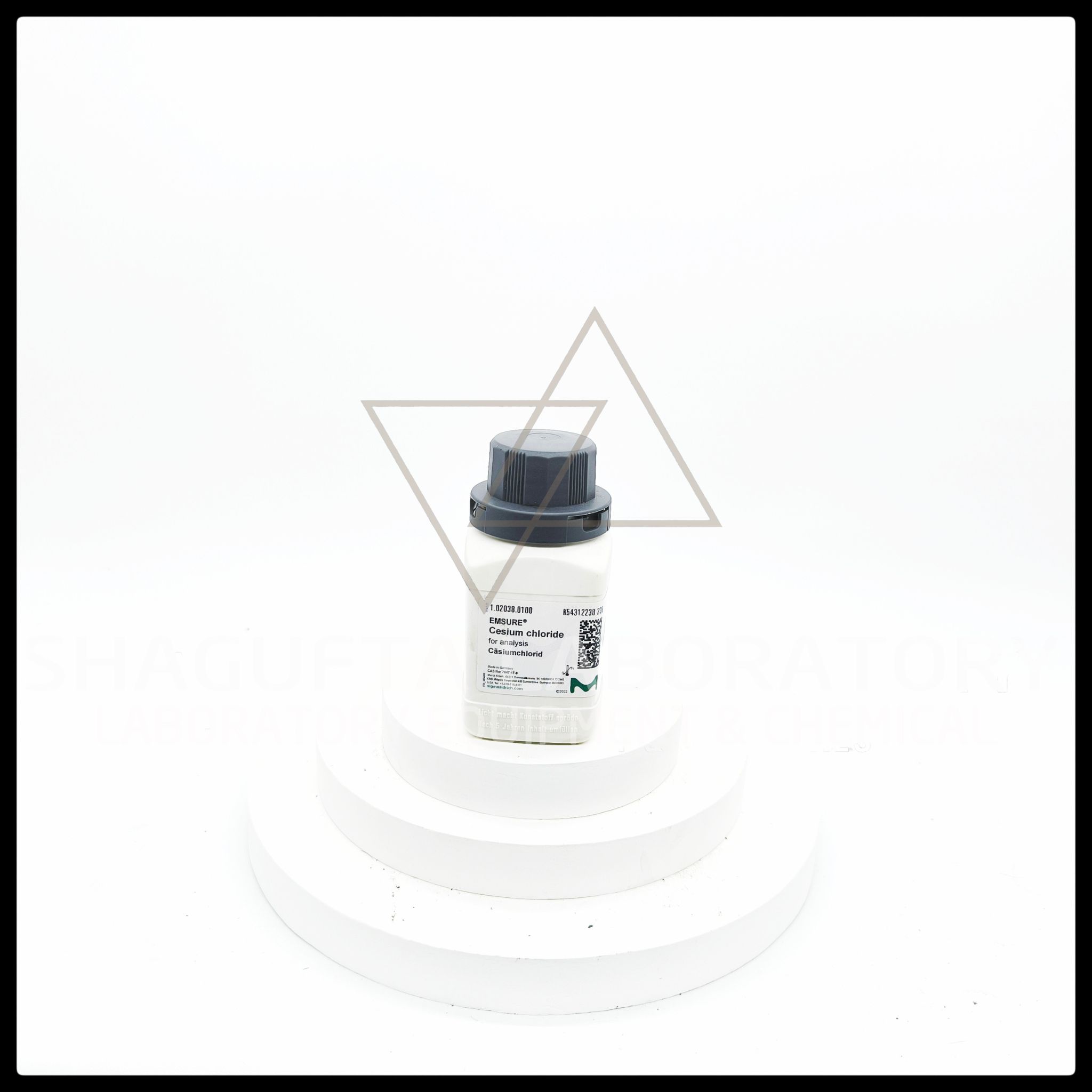 Cesium Chloride EMSURE® Merck 1.02038 1GR – Reagen Kimia Analytical Grade Laboratorium (REPACK)