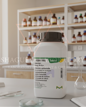 Calcium Carbonate Precipitated EMSURE® Reag. Ph Eur Merck 102066 .20GR – Reagen Kimia Analytical Grade (REPACK)