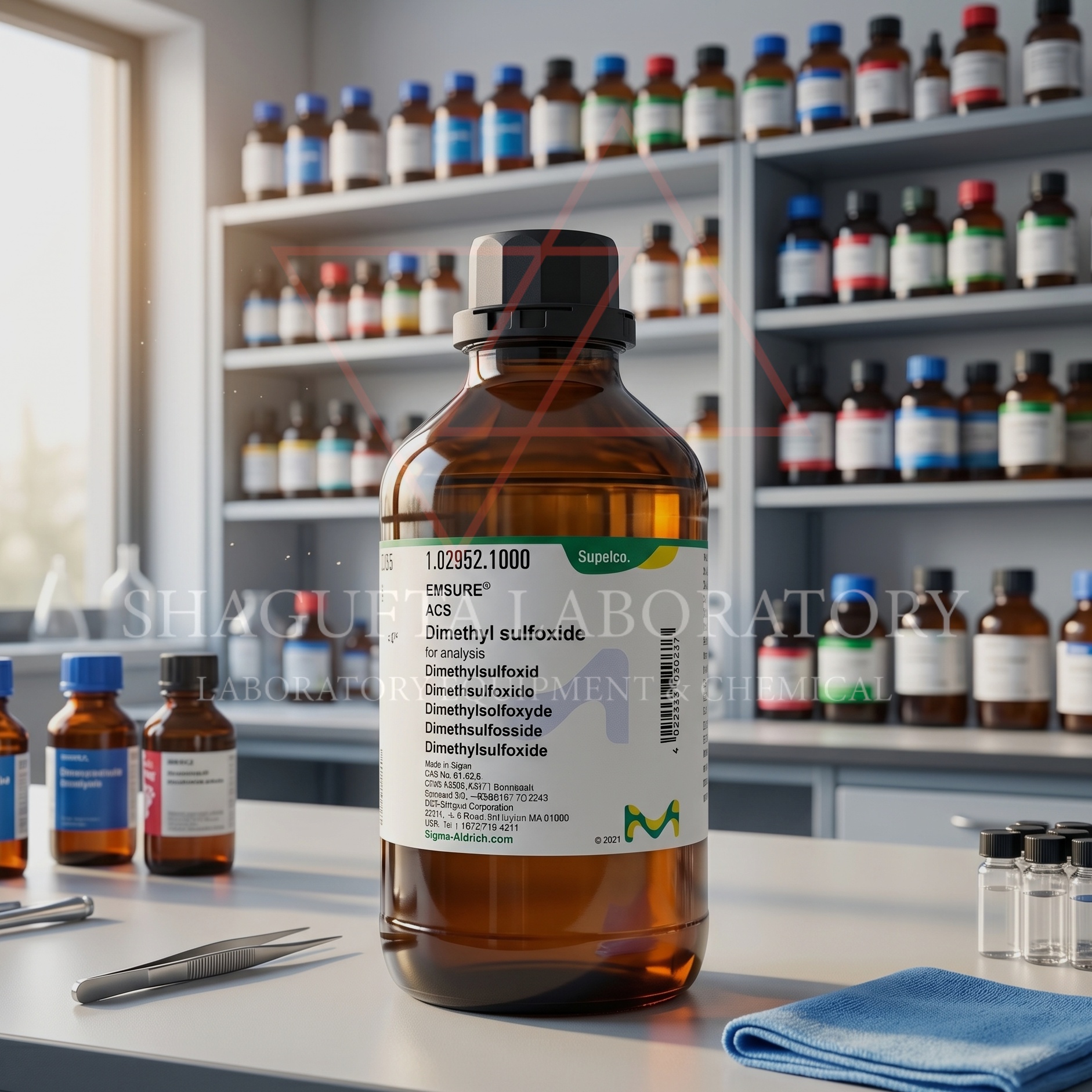 Dimethyl Sulfoxide DMSO EMSURE ACS Supelco 50ML Merck untuk Analisis Laboratorium (REPACK)