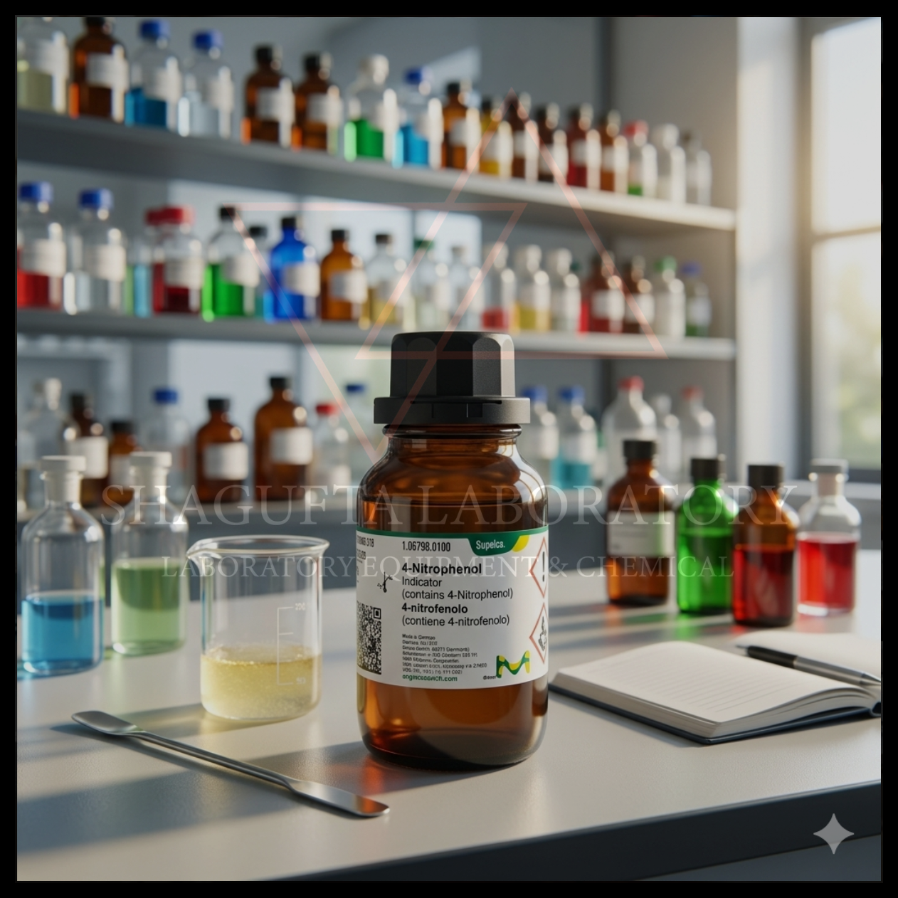 Supelco 4-Nitrophenol Indicator for Analysis merupakan indikator laboratorium analytical grade berkualitas tinggi untuk kebutuhan titrasi, analisis kimia, quality control (QC), penelitian, pendidikan, dan aplikasi laboratorium profesional. Produk original Merck/Supelco dengan stabilitas tinggi untuk hasil analisis yang akurat dan konsisten.