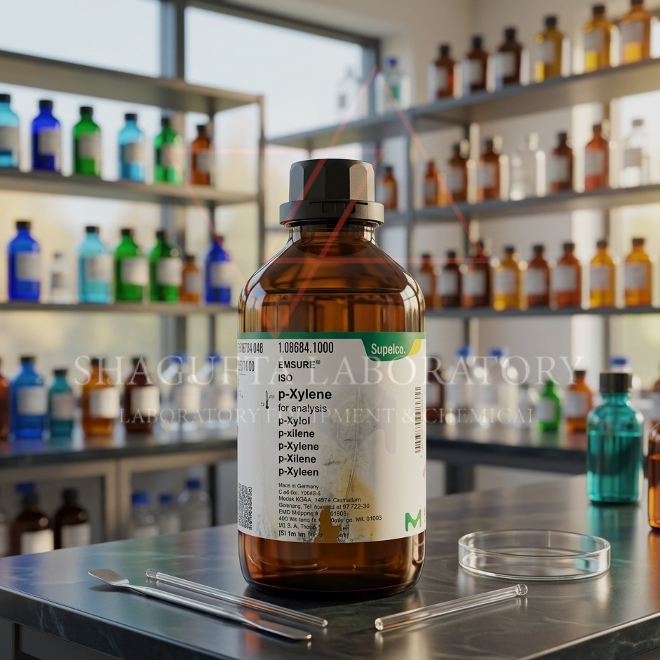 Supelco Merck EMSURE® ISO p-Xylene for Analysis 1.08684.1000 High Purity Laboratory Solvent