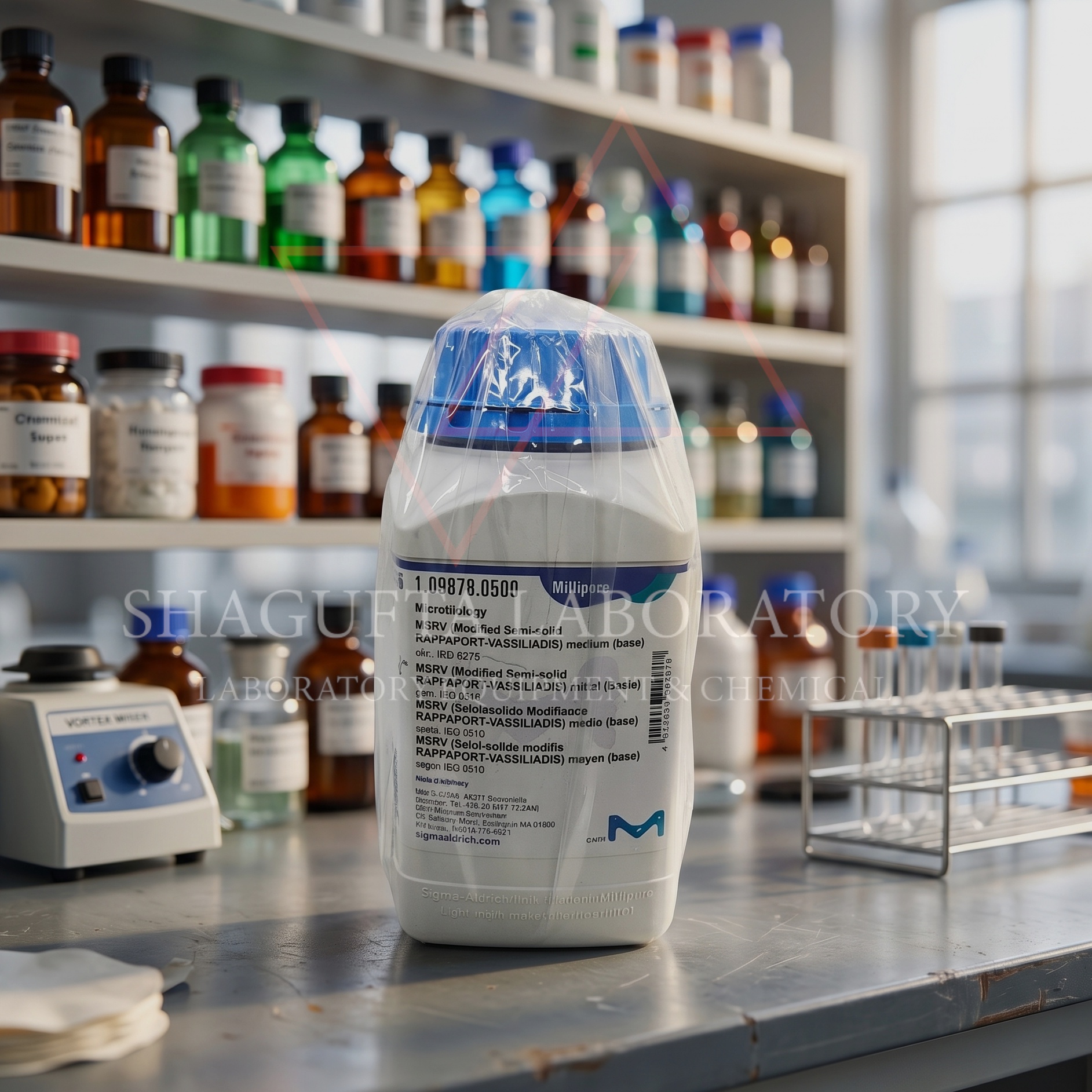 Merck Millipore 1098780500 MSRV Modified Semi-solid Rappaport-Vassiliadis Medium Base for Salmonella Detection