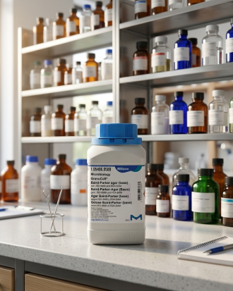 Baird Parker Agar Base Merck Millipore 105406 merupakan media kultur mikrobiologi selektif untuk isolasi dan enumerasi Staphylococcus aureus pada sampel pangan, farmasi, kosmetik, dan lingkungan laboratorium. Cocok digunakan untuk kebutuhan QC, penelitian, pendidikan, dan laboratorium industri sesuai standar ISO dan FDA-BAM.