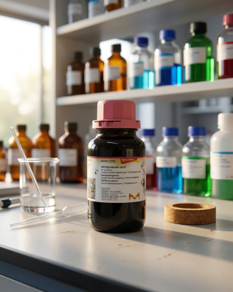 Dichloroacetic Acid (DCA) grade synthesis dengan kemurnian tinggi ≥98% untuk kebutuhan laboratorium, riset, quality control, sintesis kimia, dan aplikasi industri. Produk berkualitas dari Sigma-Aldrich dengan stabilitas tinggi dan spesifikasi terpercaya untuk penggunaan profesional laboratorium dan institusi penelitian.