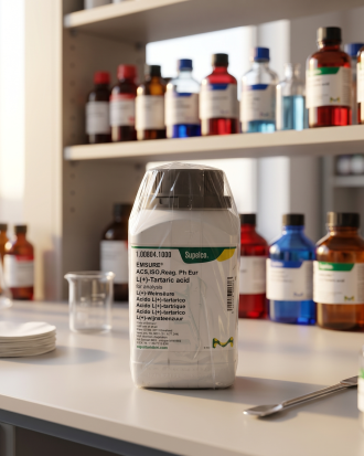 L-(+)-Tartaric Acid EMSURE Merck 100804 1GR ACS ISO Reag Ph Eur Analytical Grade (REPACK)