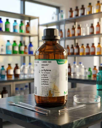 Supelco EMSURE® ISO p-Xylene for Analysis 1.08684.1000 – p-Xylol Berkualitas Analisis Laboratorium