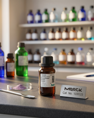 BBromocresol Purple Indicator ACS Reag. Ph Eur Merck 103025 1GR | Indikator pH Laboratorium 1GR (REPACK)