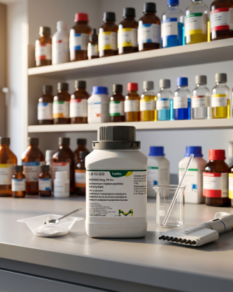 Ammonium Heptamolybdate Tetrahydrate ACS ISO Reag. Ph Eur Supelco Merck 101182 250g untuk Analisis Laboratorium