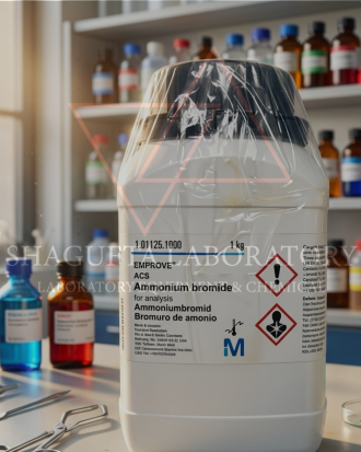 SHAGUFTA LABORATORY Sodium Bromide 25GR Katalog 101125 – Natrium Bromida / Sodium Bromide / NaBr / Bromide Salt Laboratory Reagent (REPACK)