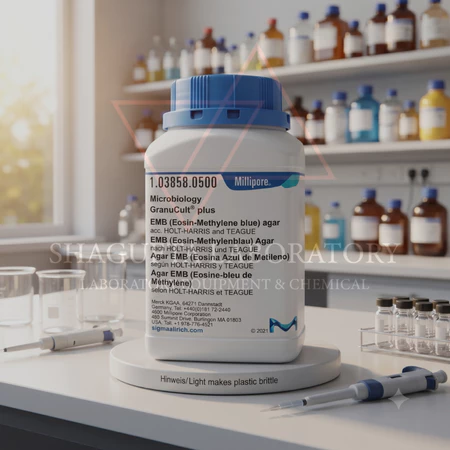 SHAGUFTA LABORATORY Levine EMB Agar 500 g Katalog 101342 – Eosin Methylene Blue Lactose Agar (Levine) / EMB Agar / Levine EMB Medium / Media Kultur Mikrobiologi
