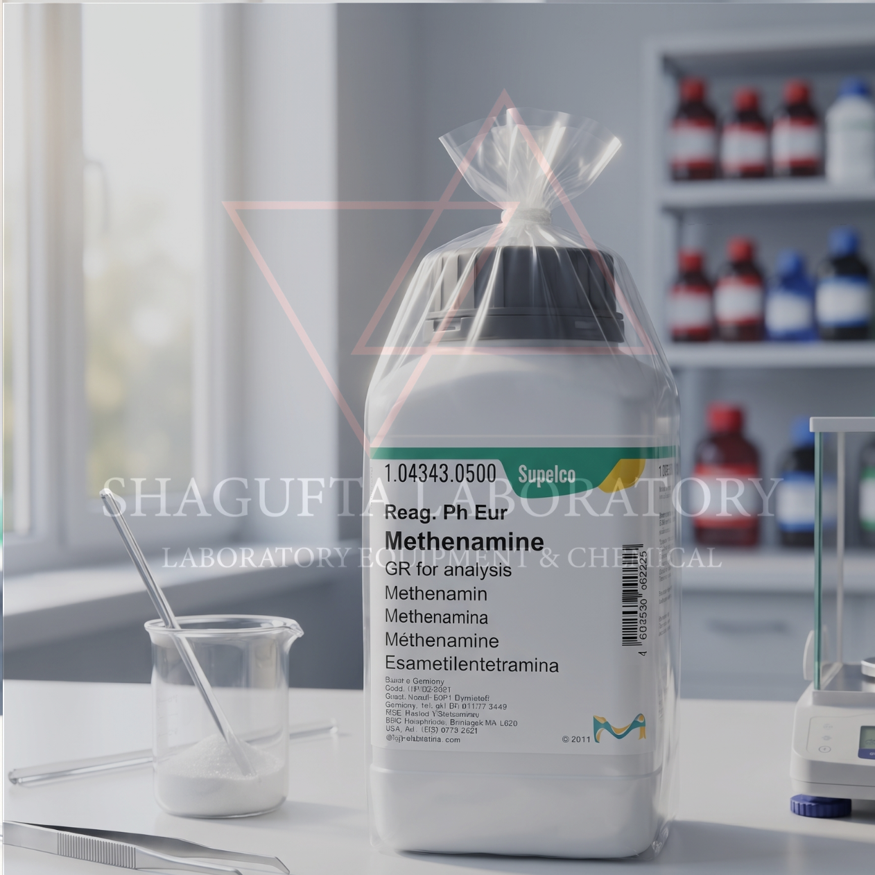 METHENAMINE 104343 / METENAMIN PRO ANALIS 1.04343 MERCK 10GRAM REPACK