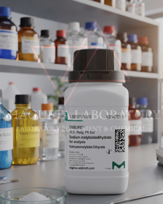 Merck Sodium Molybdate 106521 100GR Grade for Analysis (EMSURE®) – Sodium Molybdate / Natrium Molibdat / Disodium Molybdate Dihydrate / Sodium Molybdate Dihydrate / Na₂MoO₄·2H₂O