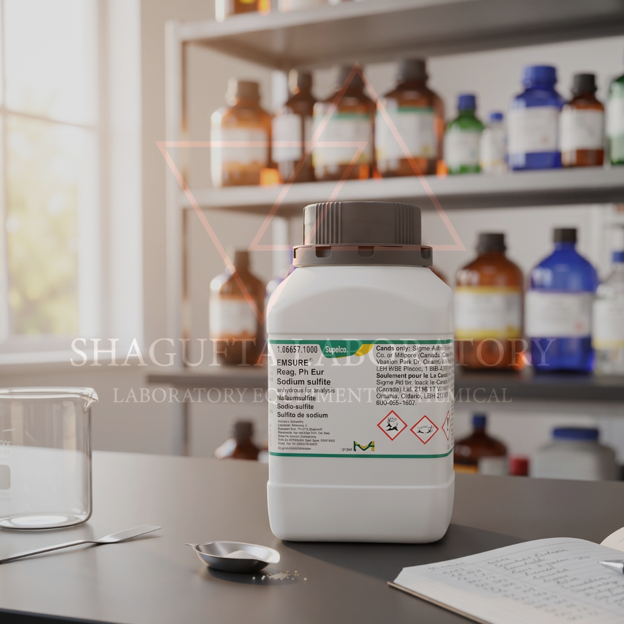 SODIUM SULFITE FOR ANALISYS 1KG MERCK 106657 / NATRIUM SULFIT PRO ANALIS