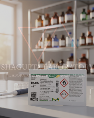 SHAGUFTA LABORATORY – Formaldehyde Test Kit / Reagen Uji Formaldehida / Formalin Test Reagent untuk Analisis Laboratorium