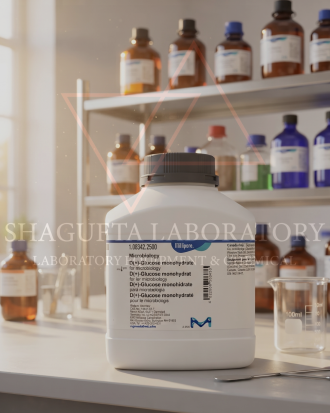 SHAGUFTA LABORATORY Biochemistry Grade 108342 – D(+)-Glucose Monohydrate / Dextrose Monohydrate / D-Glucose Monohydrate 2,5 Kg Reag. Ph. Eur.