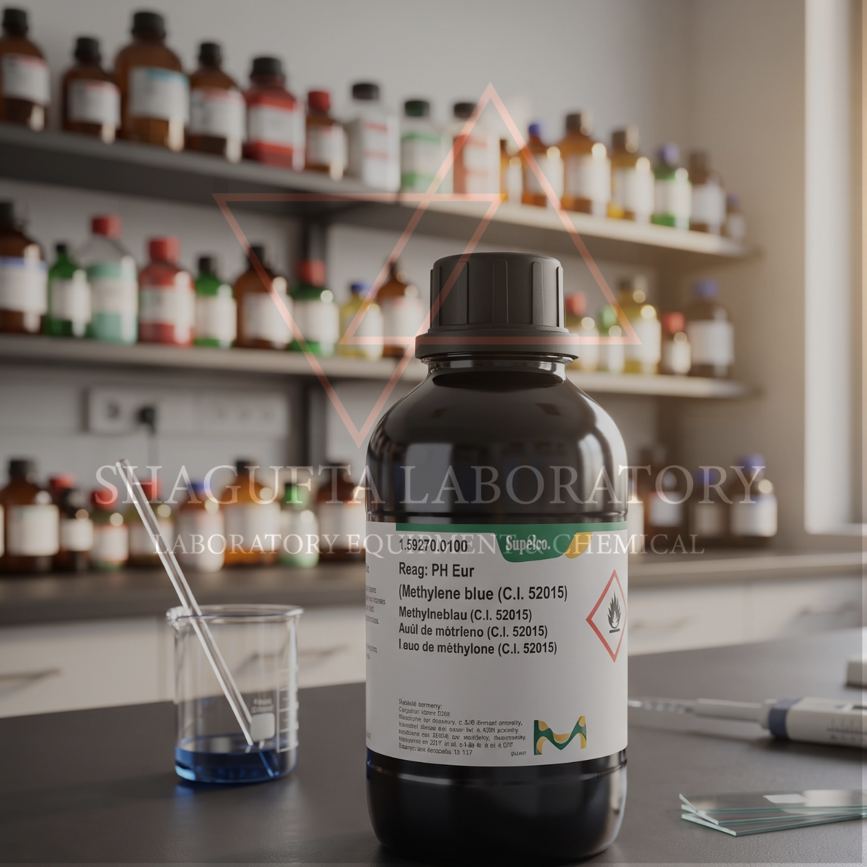Methylene Blue for Microscopy Merck 159270 1GR | Pewarna Mikroskopi Laboratorium – Shagufta Laboratory (REPACK)