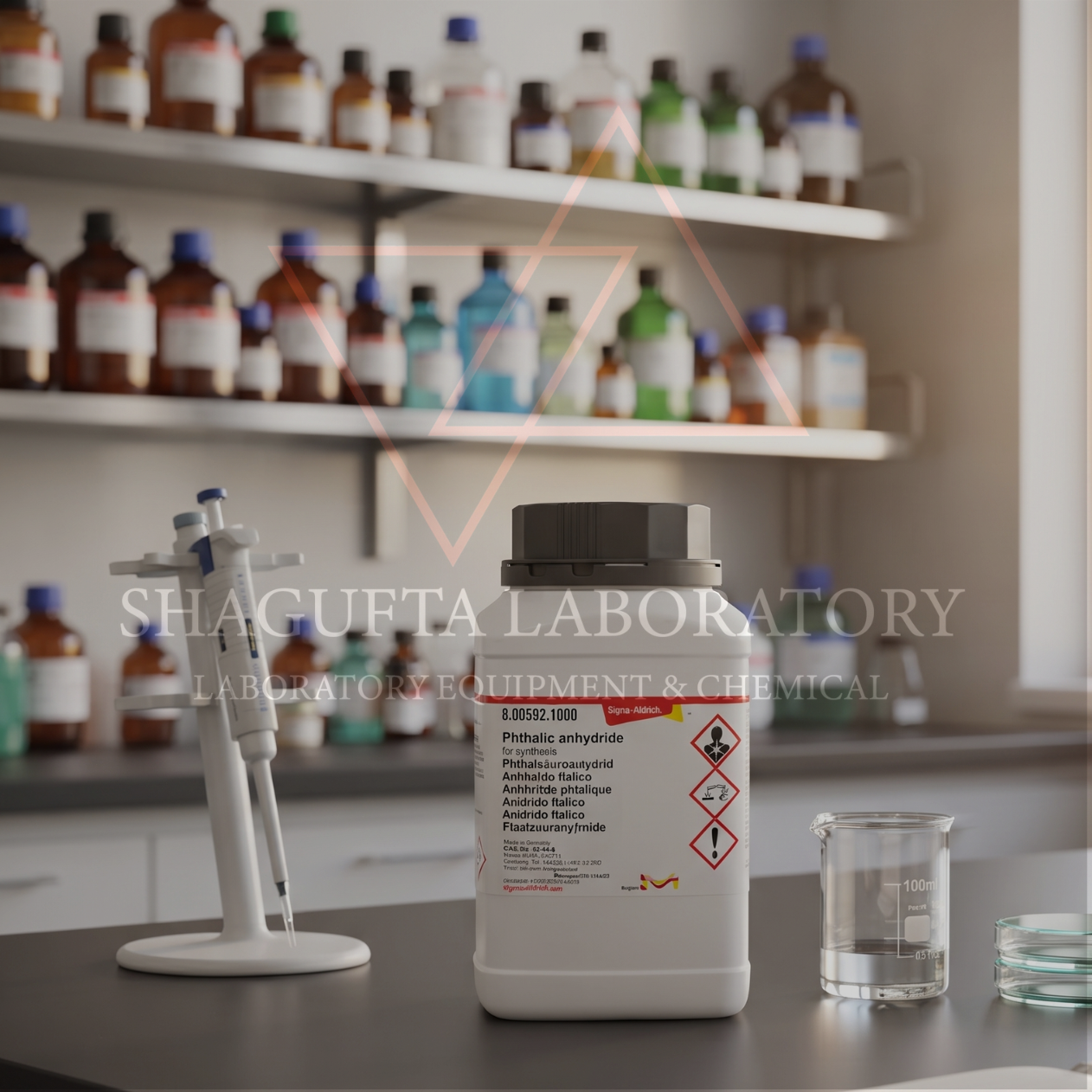 Merck Technipur® 800592 Phthalic Anhydride 1 kg for Synthesis / Phthalic Anhydride / CAS 85-44-9